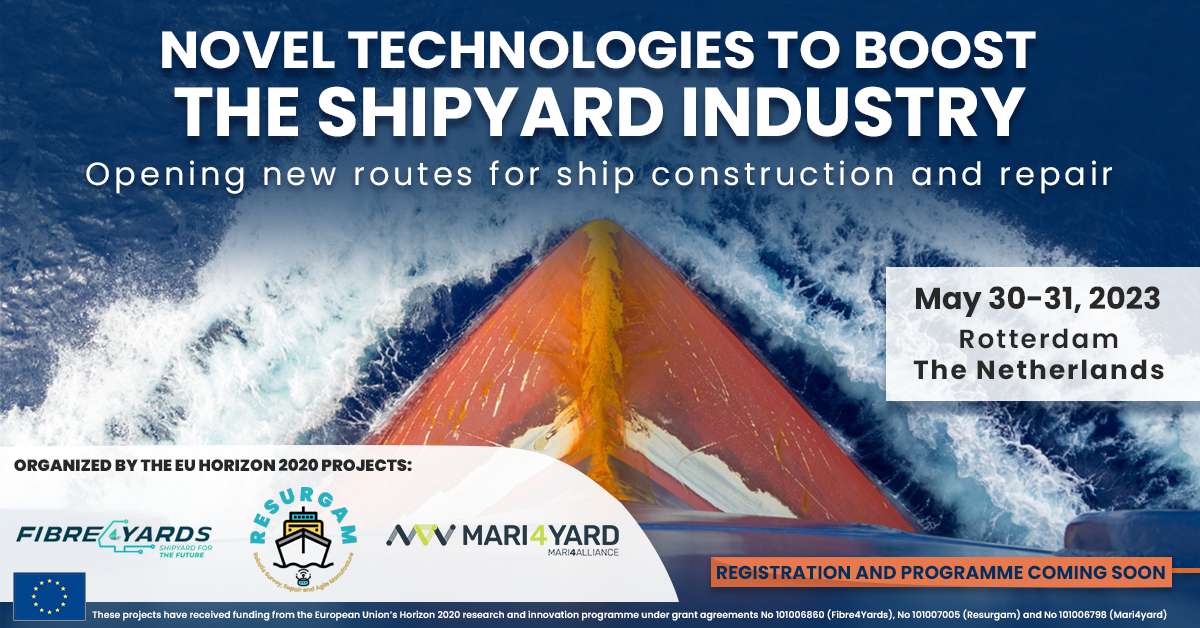 SAVE THE DATE: Boosting European Shipyards